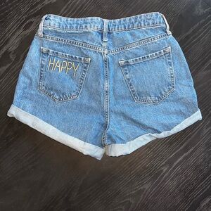 Classic Blue Denim Women's Shorts